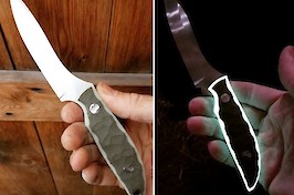 Capreolus in Niolox and moonglow G10...glow in the dark for the dusk hunter!